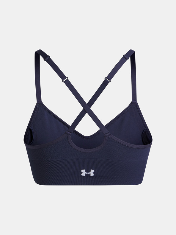 Under Armour Ženski nedrček  Under Armour Vanish Seamless Low Bra-BLU