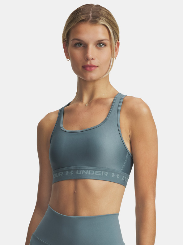 Under Armour Ženski nedrček  Under Armour Crossback Mid Bra-BLU