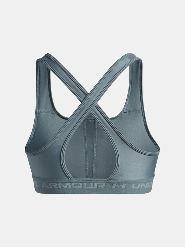 Under Armour Ženski nedrček  Under Armour Crossback Mid Bra-BLU