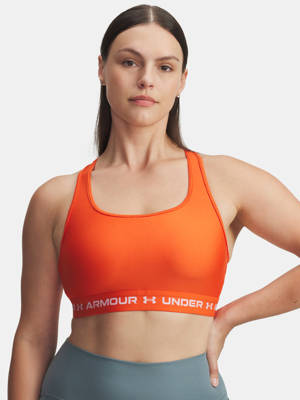 Under Armour Ženski nedrček  Under Armour Crossback Mid Bra-ORG