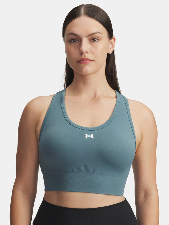 Under Armour Ženski nedrček  Under Armour Vanish Seamless Mid Bra-BLU