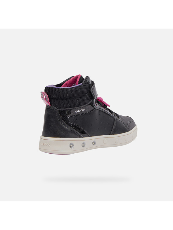 Geox Črne dekliške superge Geox Skylin