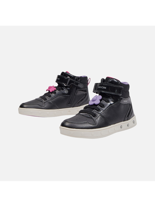 Geox Črne dekliške superge Geox Skylin