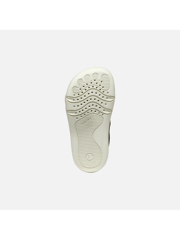 Geox Tmavo modré chlapčenské barefoot tenisky Geox Steppieup