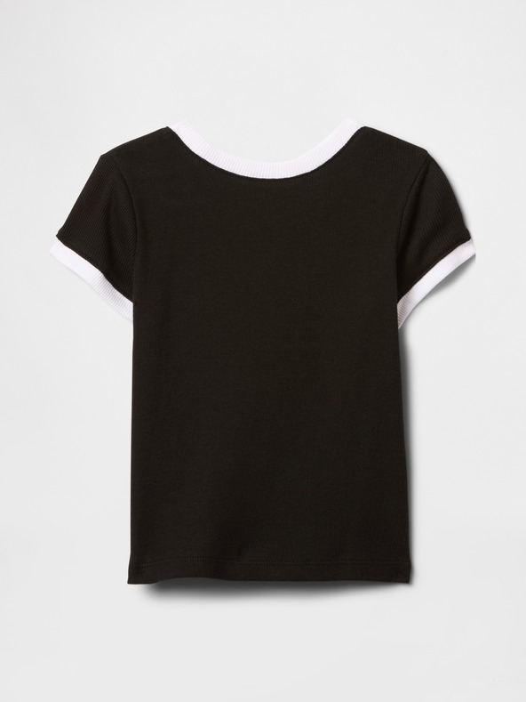 GAP Otroška rebrasta majica GAP