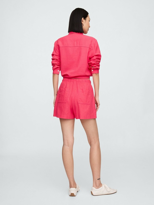 GAP Lanene kratke hlače GAP