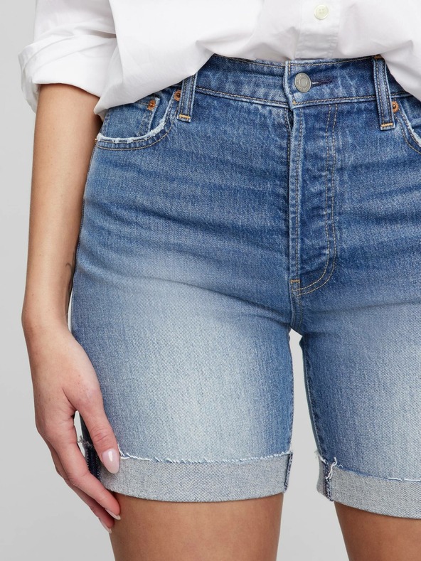 GAP Midi high rise kraťasy GAP