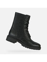 Geox Črni ženski gležnarji Geox Hoara
