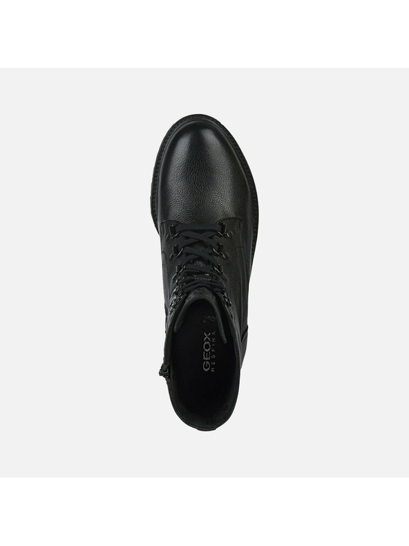 Geox Črni ženski gležnarji Geox Hoara