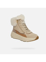 Geox Bež ženska gležnjarska obutev Geox Diamanta