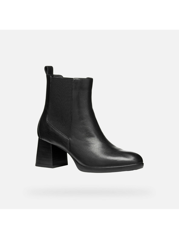 Geox Črni ženski gležnarji Geox Walk Pleasure 55