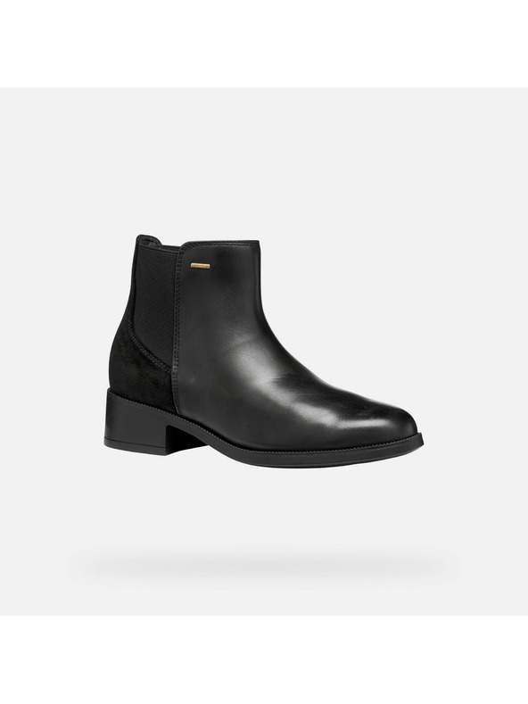 Geox Črna ženska gležnjarska obutev Geox Camexia NP ABX