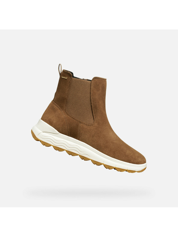 Geox Svetlo rjava ženska gležnjarska obutev Geox Spherica 4x4 B ABX