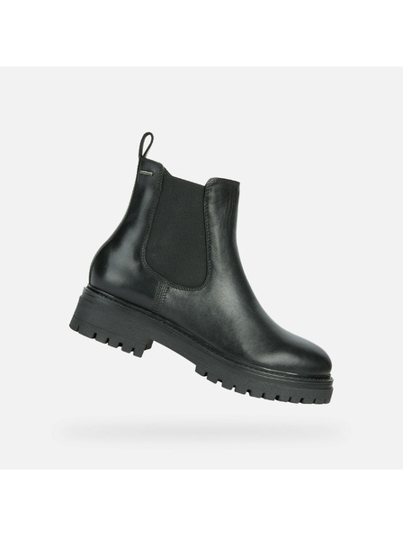 Geox Črna ženska gležnjarska obutev Geox Iridea B ABX