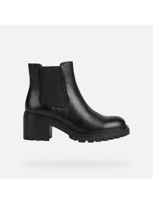 Geox Črna ženska gležnjarska obutev Geox Damiana