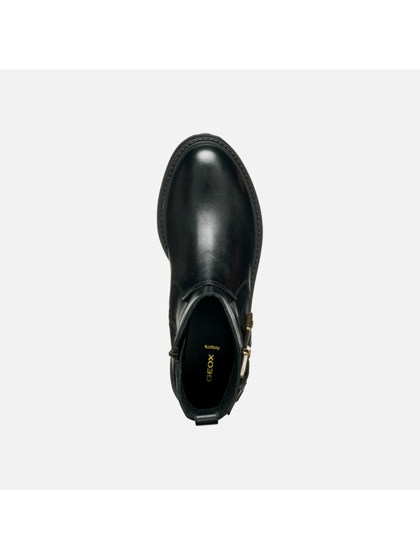 Geox Črni ženski gležnjarji Geox Iridea