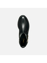 Geox Črni ženski gležnjarji Geox Iridea