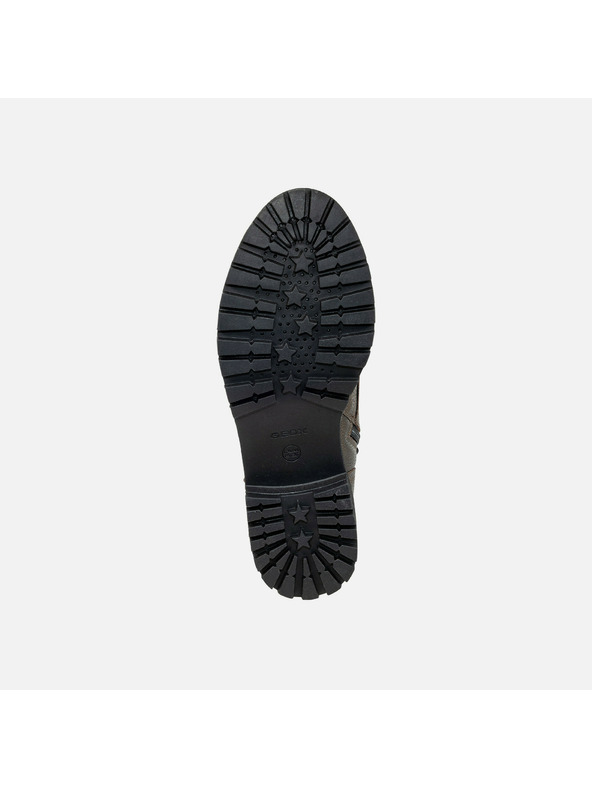 Geox Rjava ženska gležnjarska obutev Geox Hoara