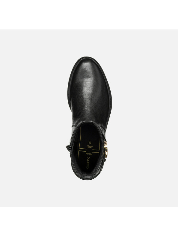 Geox Črni ženski gležnarji Geox Walk Pleasure