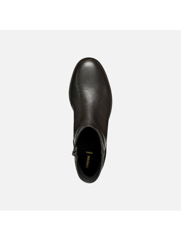 Geox Temno rjava ženska gležnjarska obutev Geox Camexia