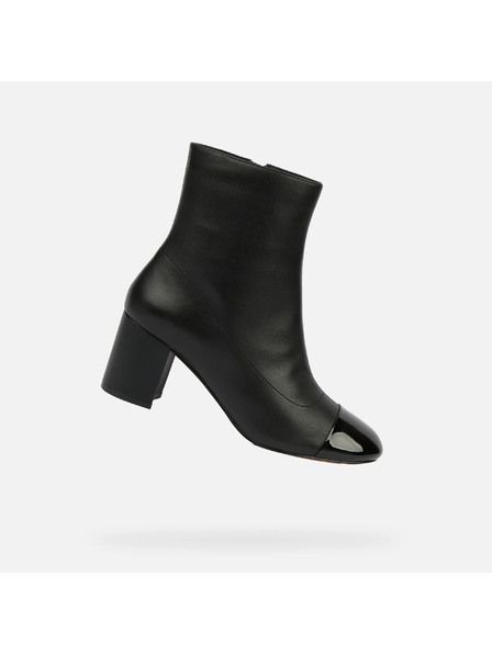 Geox Črna ženska gležnjarska obutev Geox Virnilisa 65