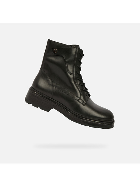 Geox Črna ženska gležnjarska obutev Geox Swelen