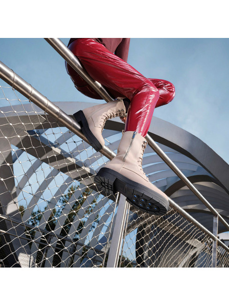 Geox Bež ženska gležnjarska obutev Geox Spherica EC7