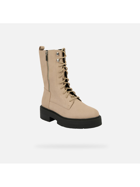 Geox Bež ženska gležnjarska obutev Geox Spherica EC7