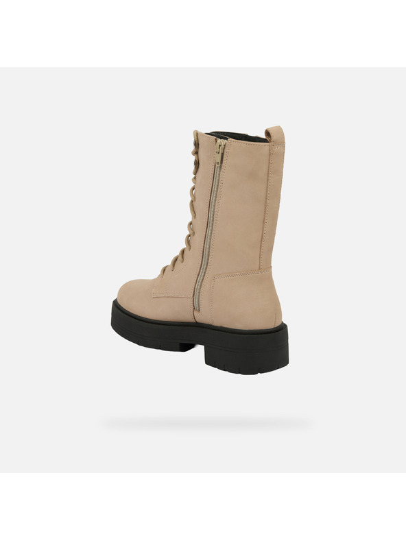 Geox Bež ženska gležnjarska obutev Geox Spherica EC7