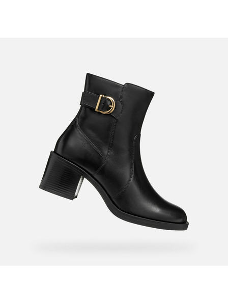 Geox Črni ženski gležnjarji Geox Serilda 60