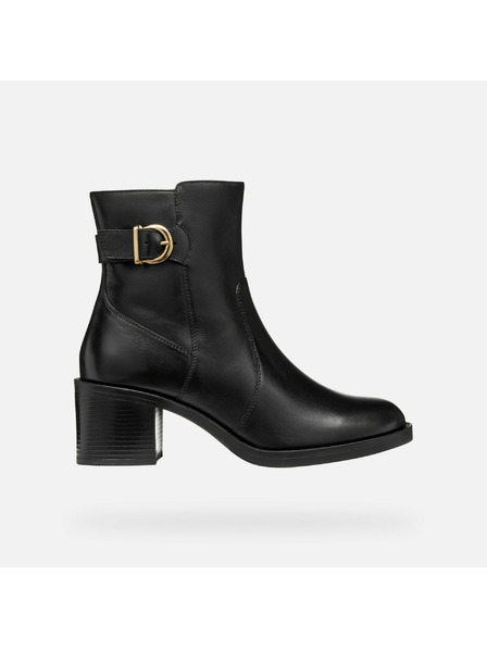 Geox Črni ženski gležnjarji Geox Serilda 60