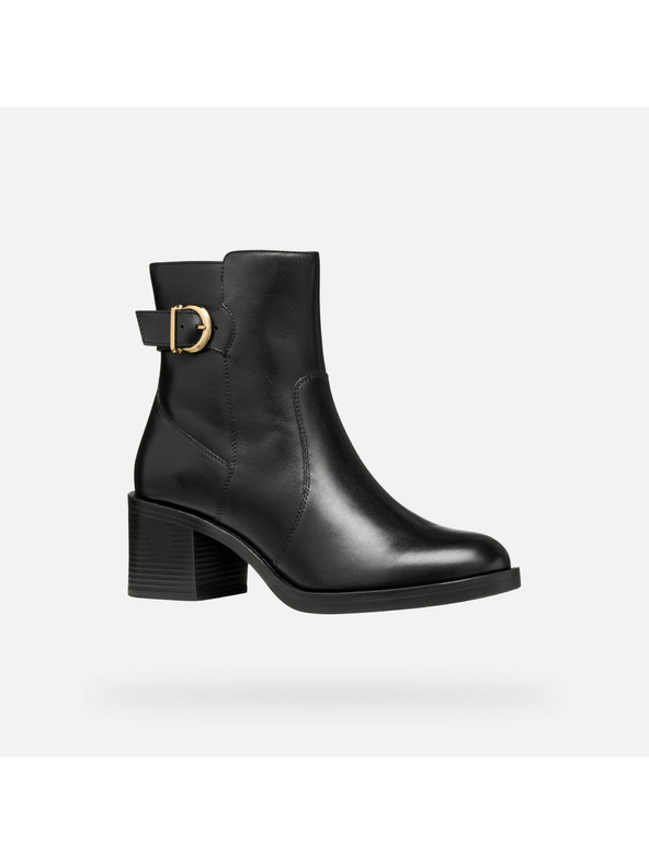 Geox Črni ženski gležnjarji Geox Serilda 60