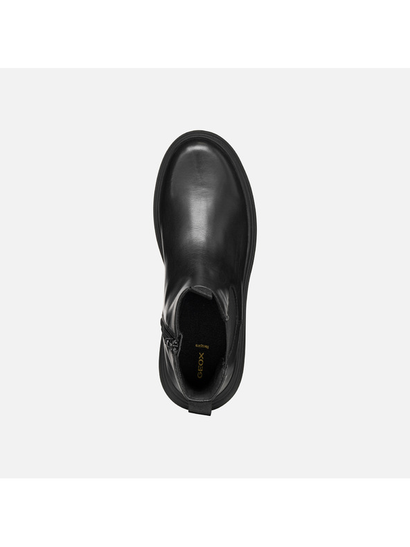 Geox Črni ženski gležnjarji Geox Lamidie + Grip ABX