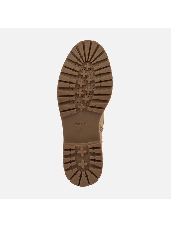 Geox Béžová dámska členkové topánky Geox Iridea