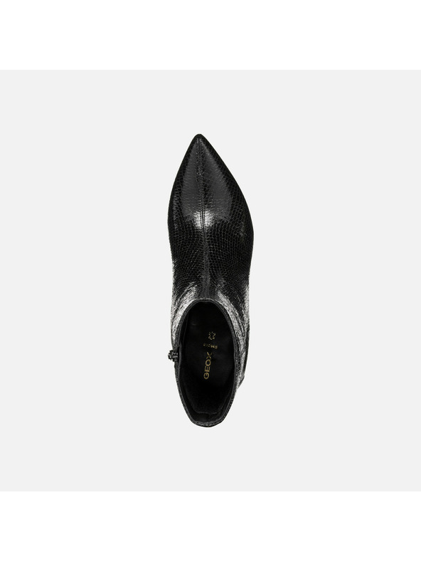 Geox Črna ženska gležnjarska obutev Geox Kleopy