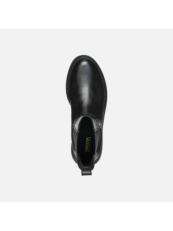 Geox Črni ženski gležnjarji Geox Serilda