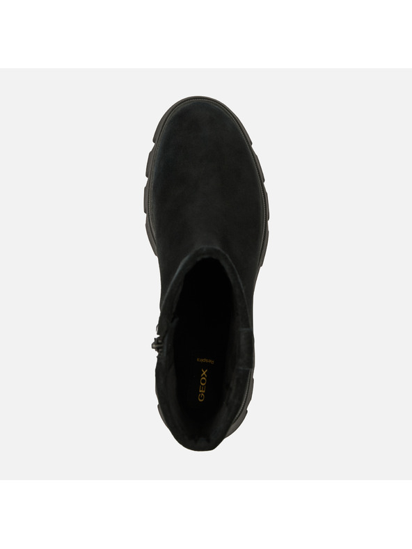 Geox Črna ženska gležnjarska obutev Geox Pluette