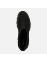 Geox Črna ženska gležnjarska obutev Geox Pluette