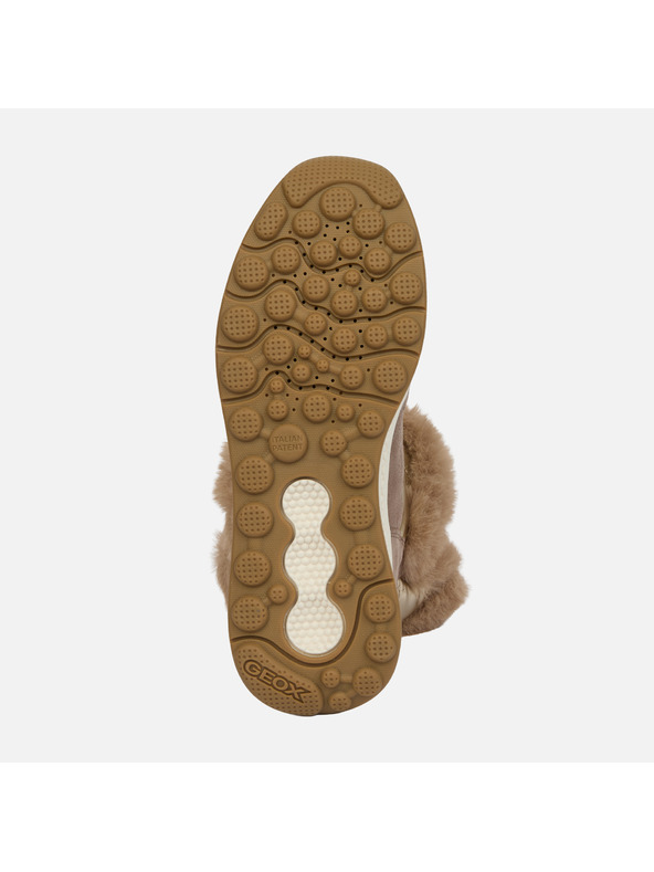 Geox Rjava ženska gležnjarska obutev Geox Spherica Actif X2