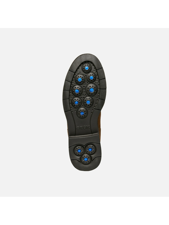 Geox Rjavi ženski gležnjarji Geox Spherica EC1