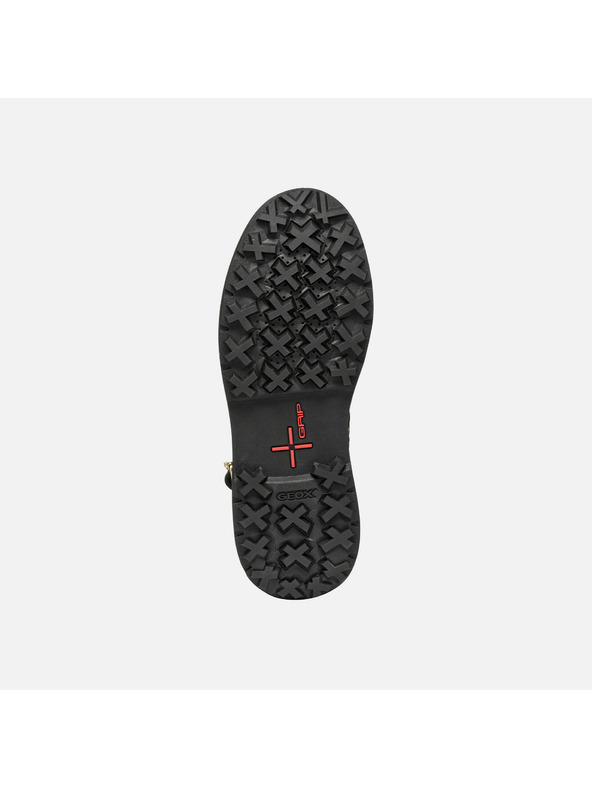 Geox Črni ženski gležnjarji Geox Lamidie + Grip ABX