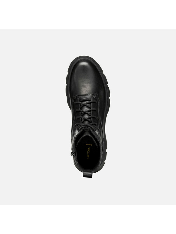 Geox Črna ženska gležnjarska obutev Geox Pluette