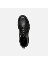 Geox Črna ženska gležnjarska obutev Geox Pluette