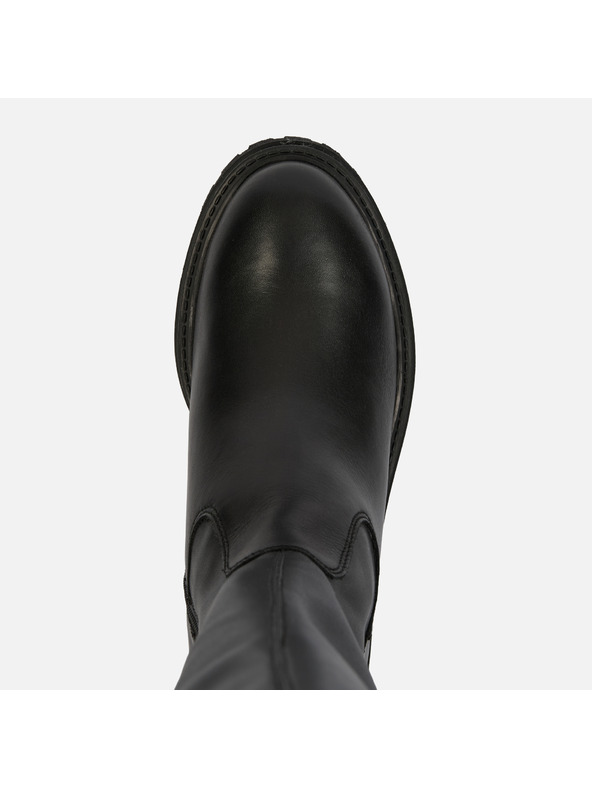 Geox Črni ženski škornji Geox Iridea