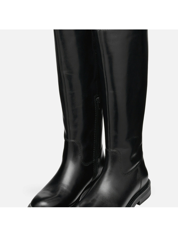 Geox Črni ženski škornji Geox Serilda