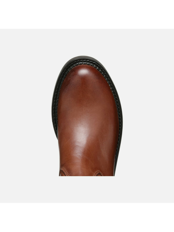 Geox Rjavi ženski škornji Geox Serilda