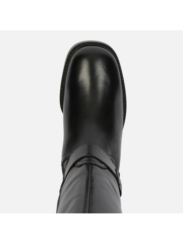 Geox Črni ženski škornji Geox Nalvia