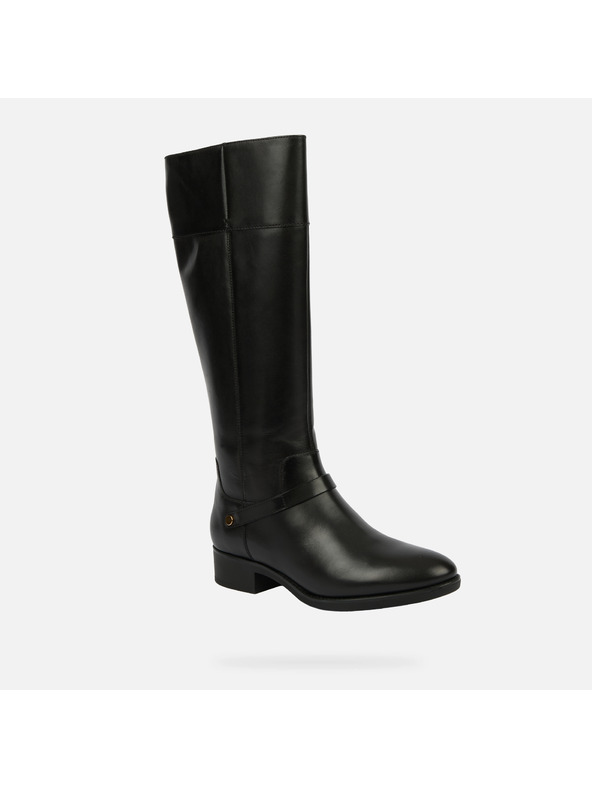 Geox Črni ženski škornji Geox Felicity