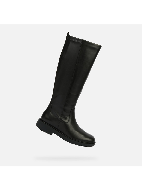 Geox Črni ženski škornji Geox Spherica EC1