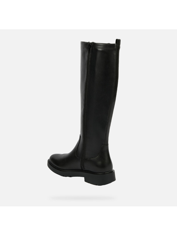 Geox Črni ženski škornji Geox Spherica EC1